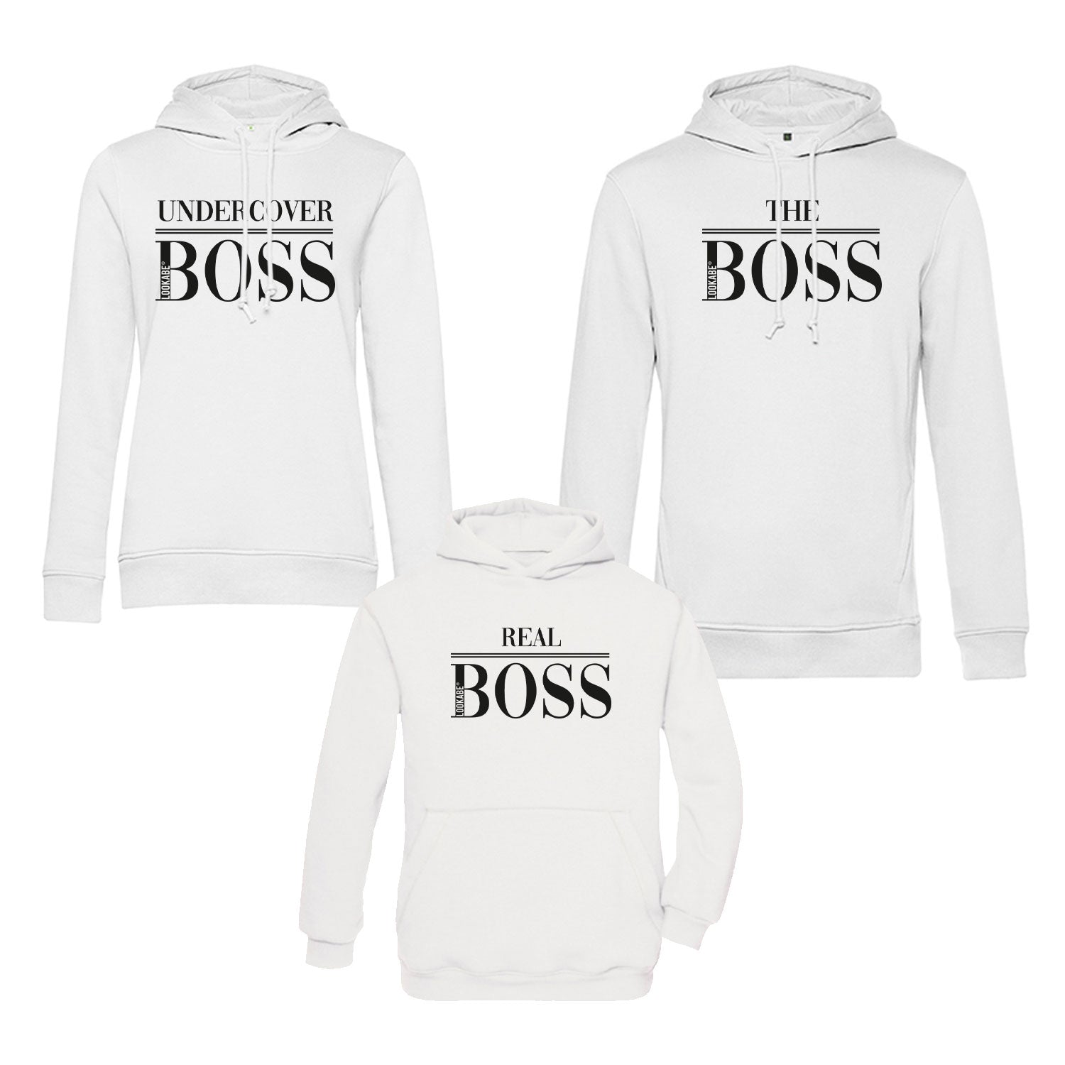 Family Set "BOSS" - weiß