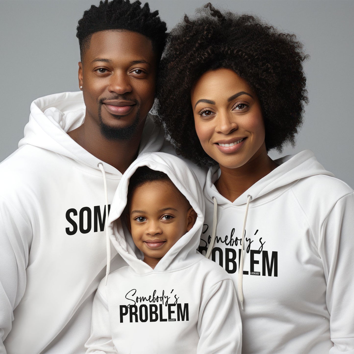 Family Set "Somebody" - weiß