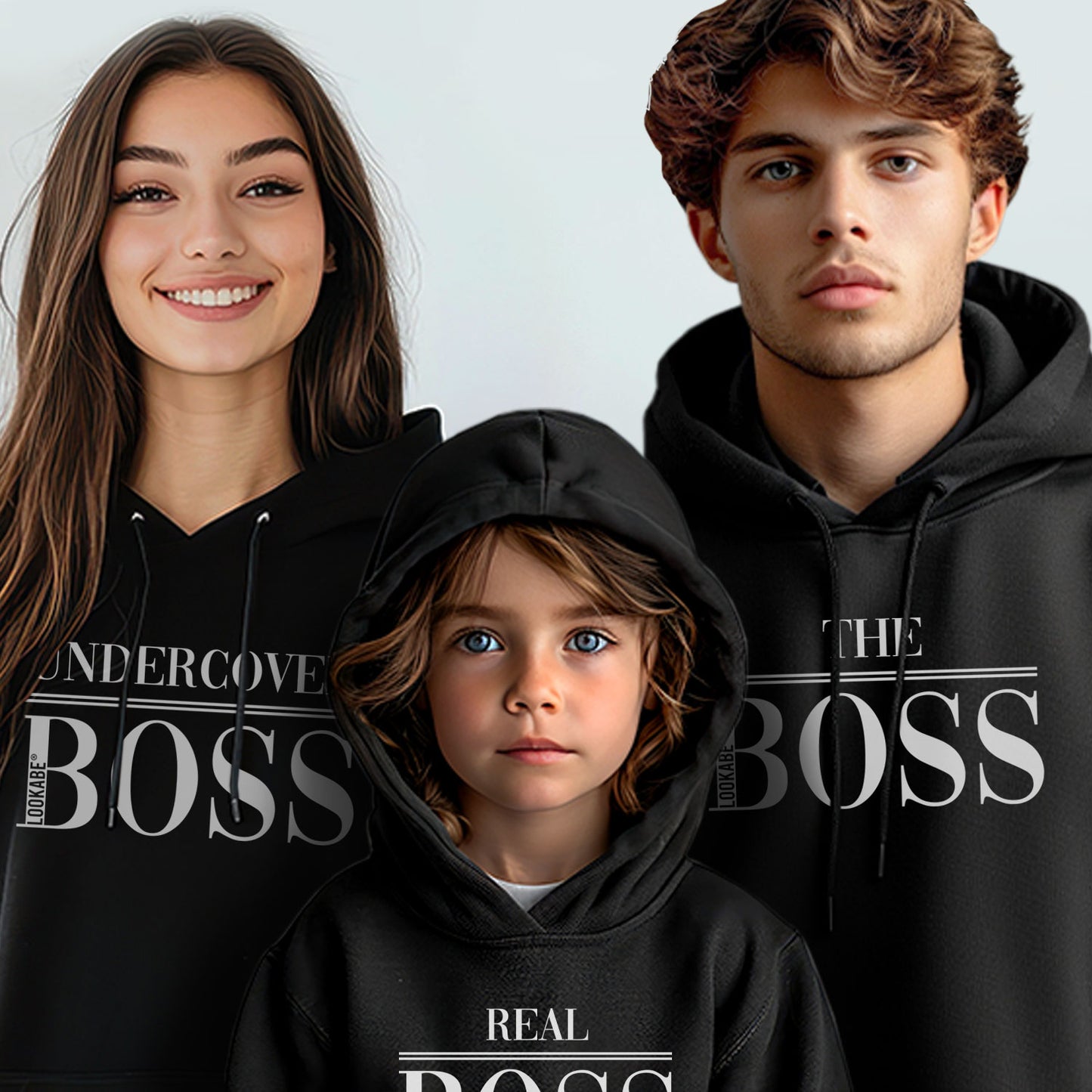 Family Set "BOSS" - schwarz