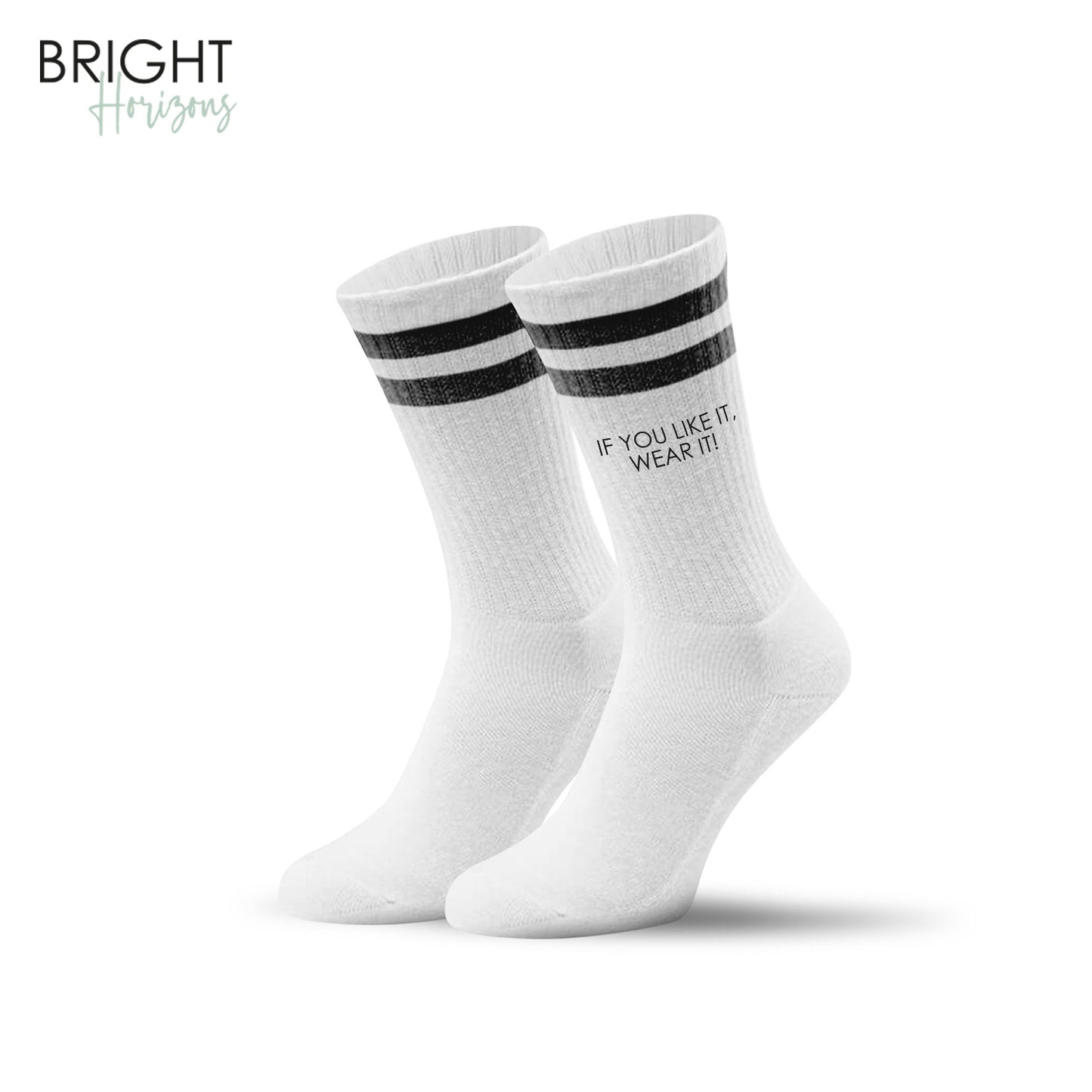 Tennissocke "If you like it"