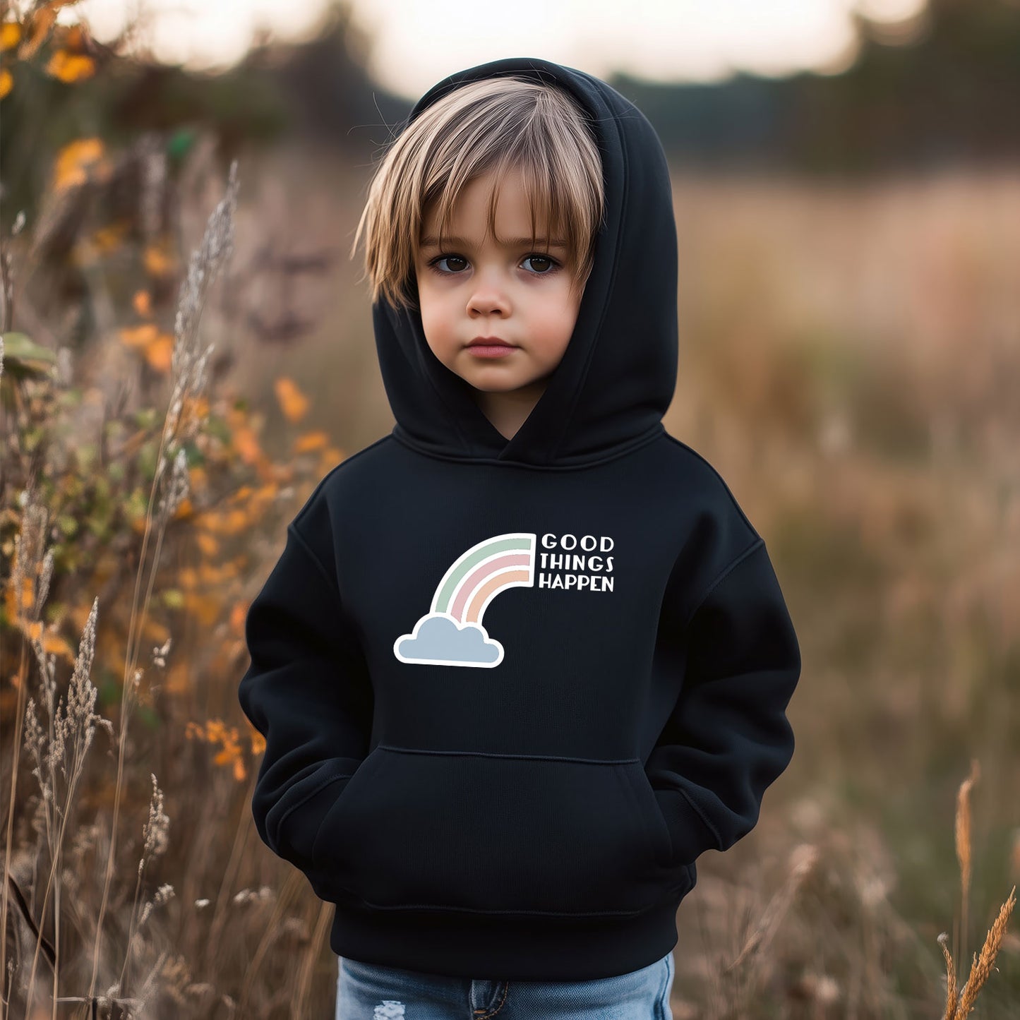 Hoodie "Good things happen"