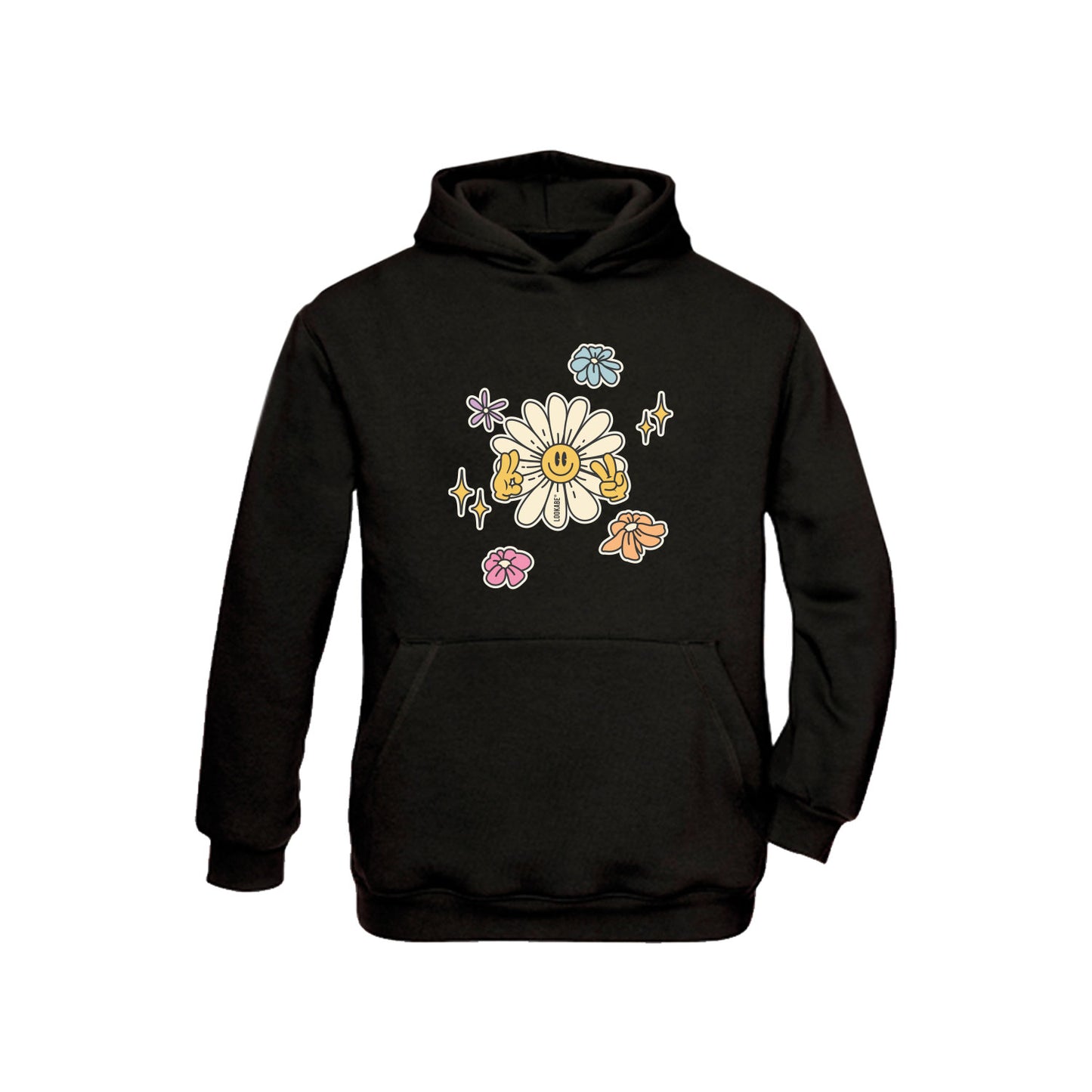 Family Set "Flower Power" - schwarz