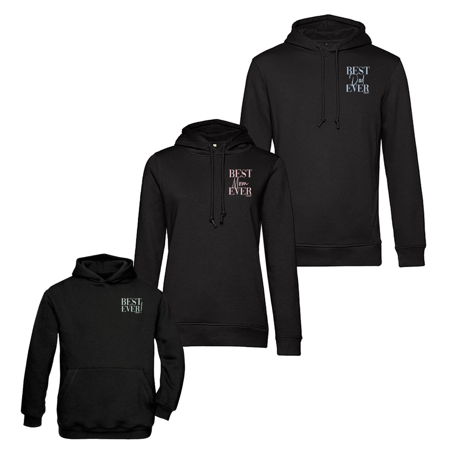 Family Set "BEST" -  schwarz