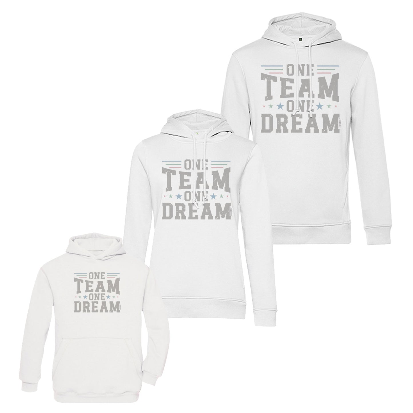 Family Set "One Team" -  weiß