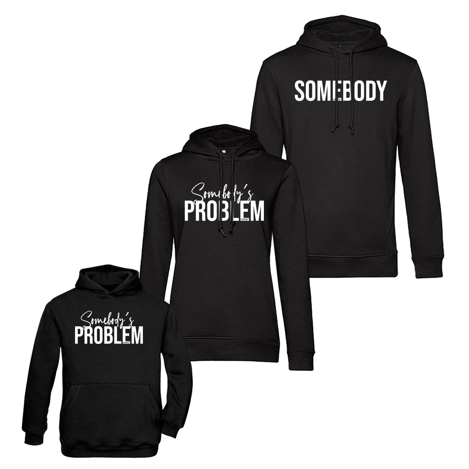 Family Set "Somebody" - schwarz