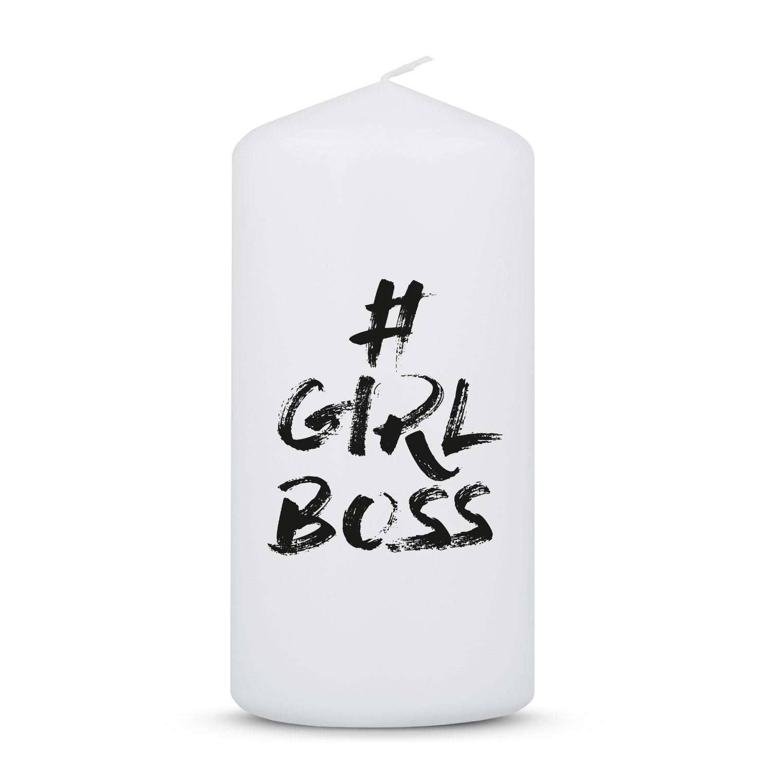 Kerze "#Girlboss"