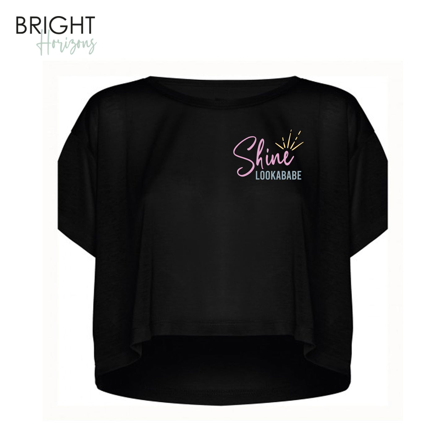 Cropped T-Shirt "Shine"