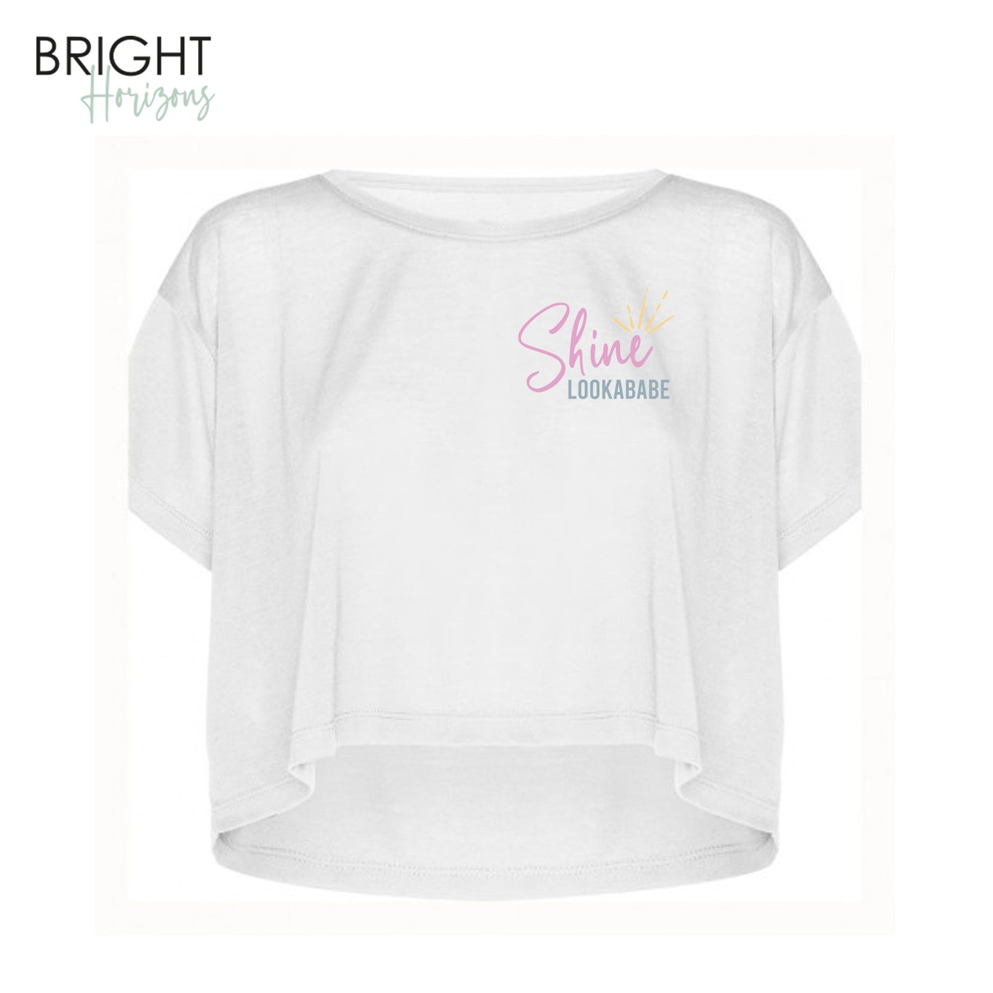 Cropped T-Shirt "Shine"
