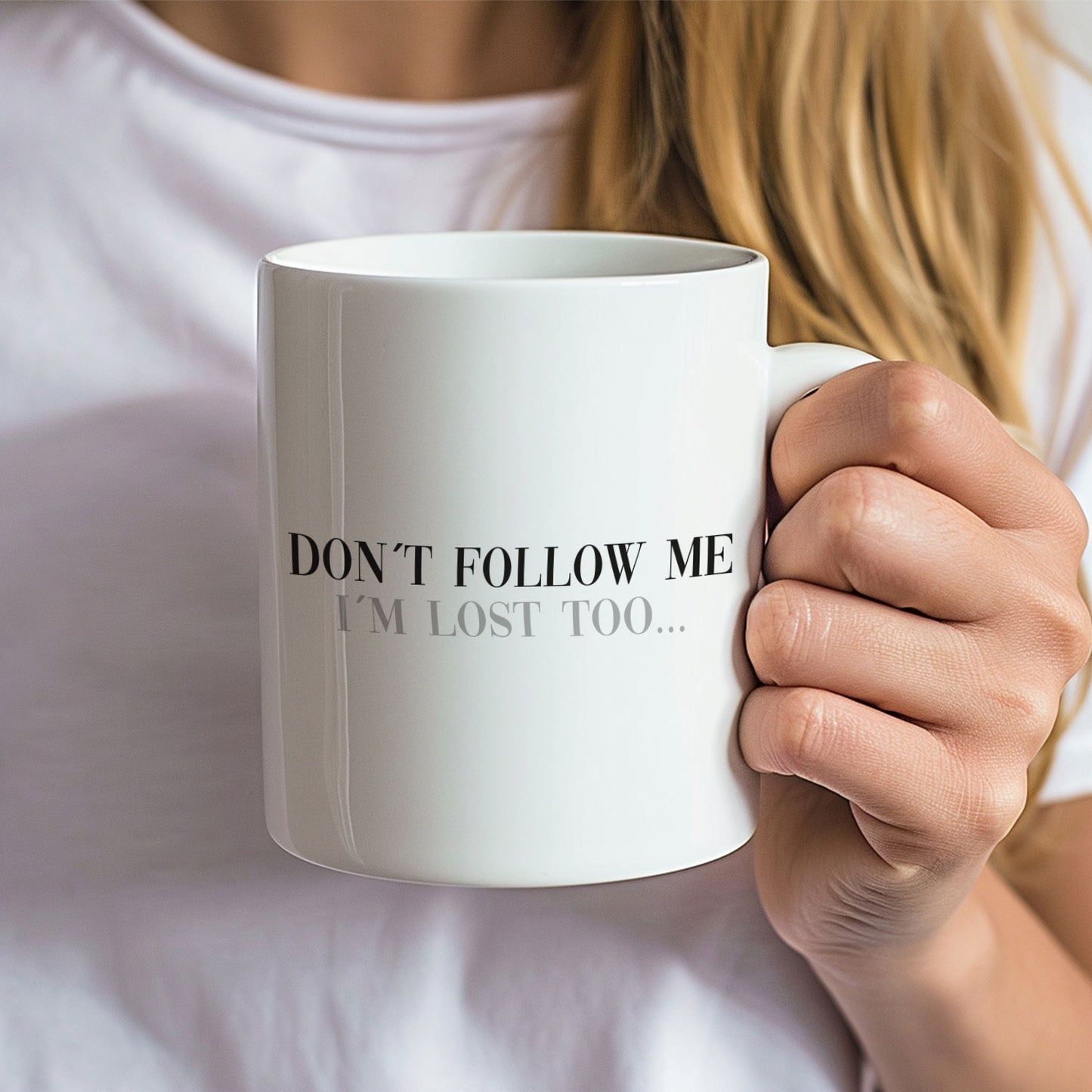 Tasse "Don´t follow me"