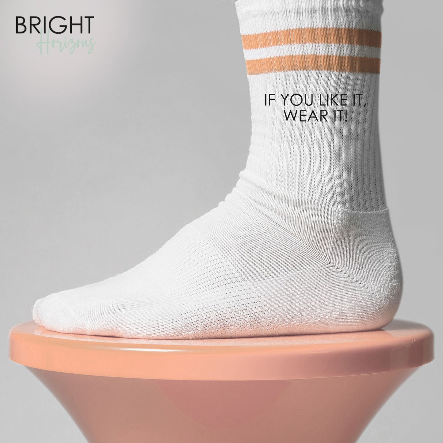 Tennissocke "If you like it"