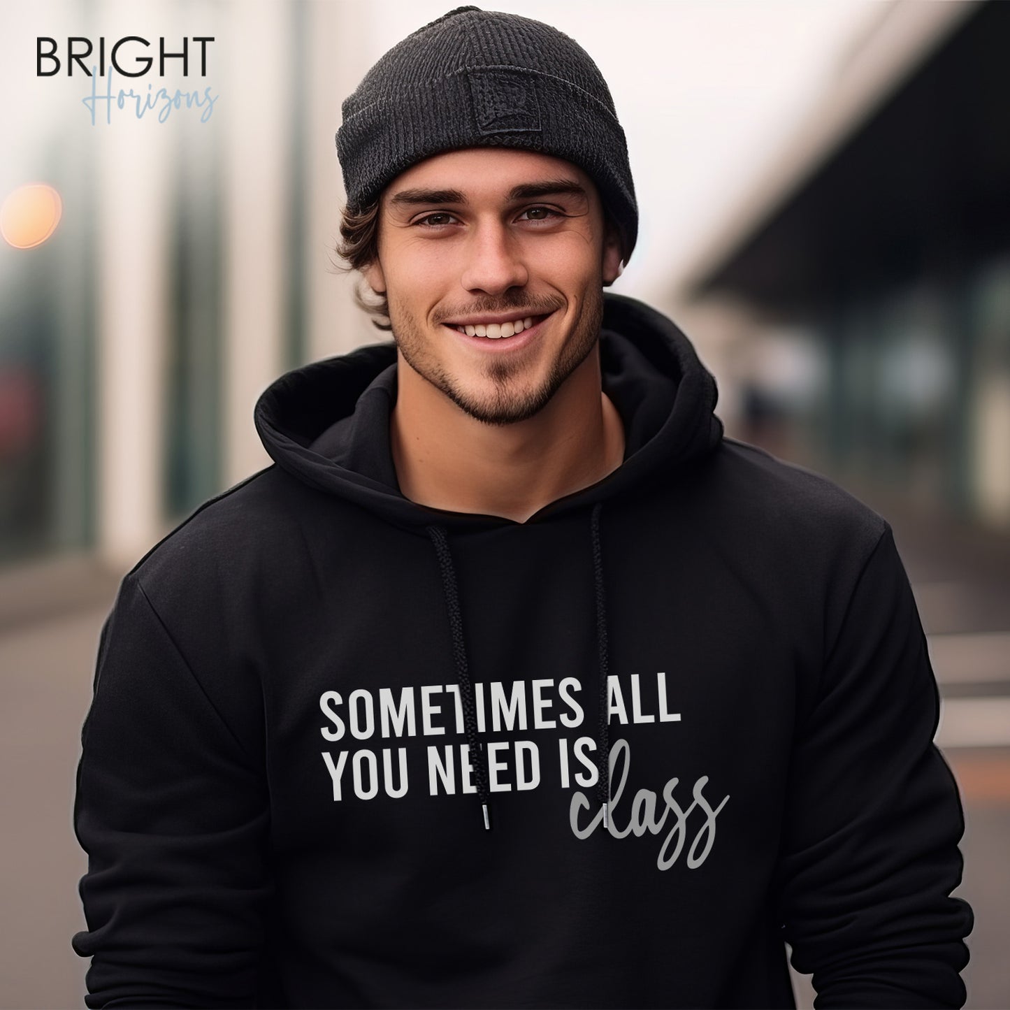 Hoodie "Sometimes all"