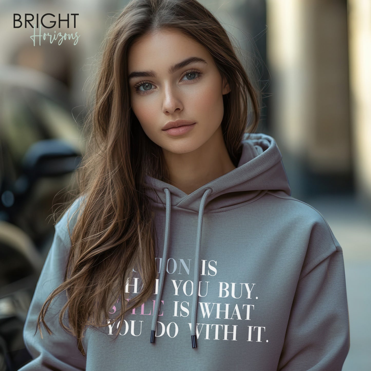 Hoodie "Fashion is ..."