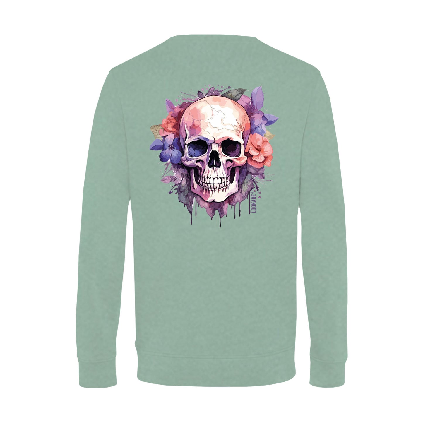 Sweatshirt "Skull & Flowers"