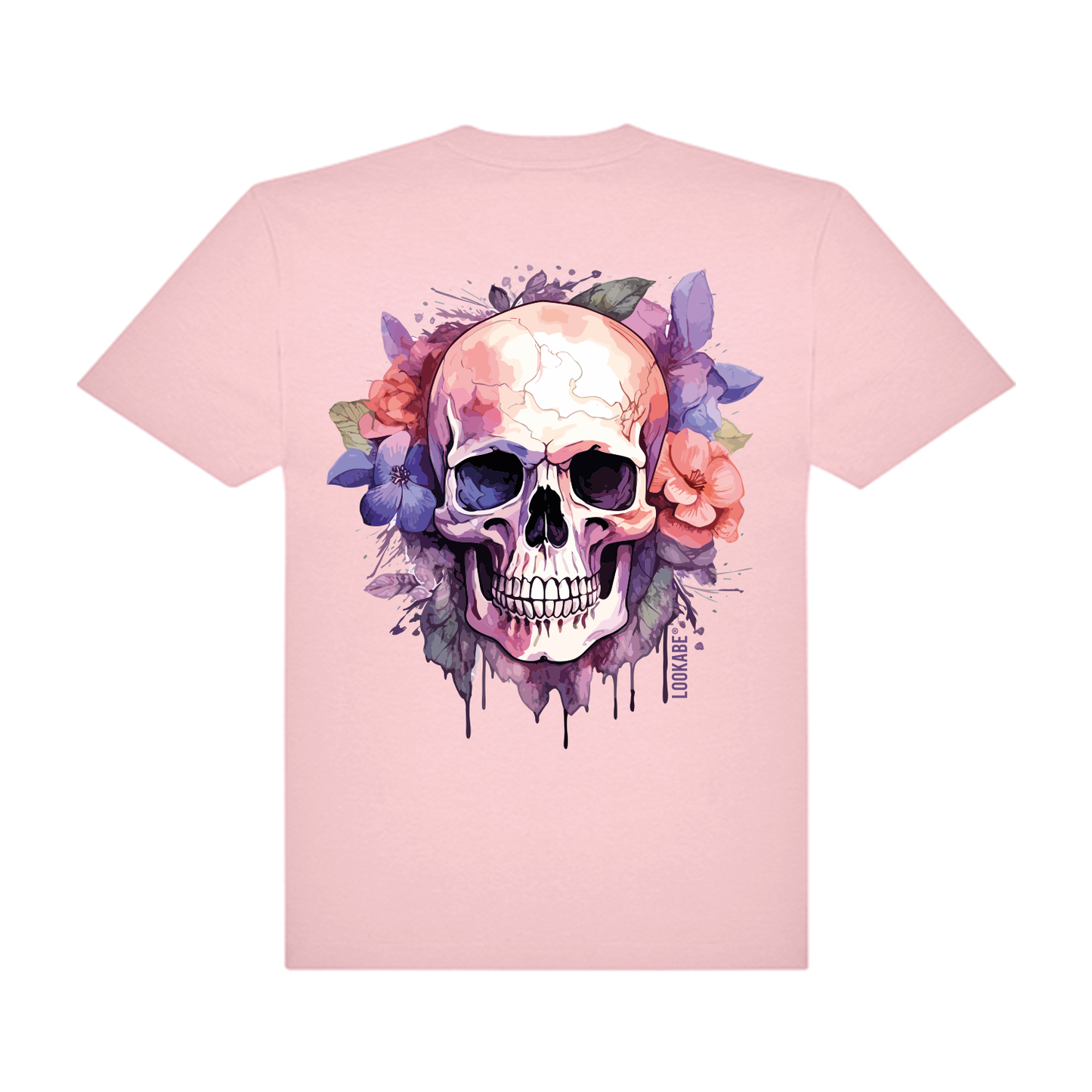 T-Shirt "Skull & Flowers"