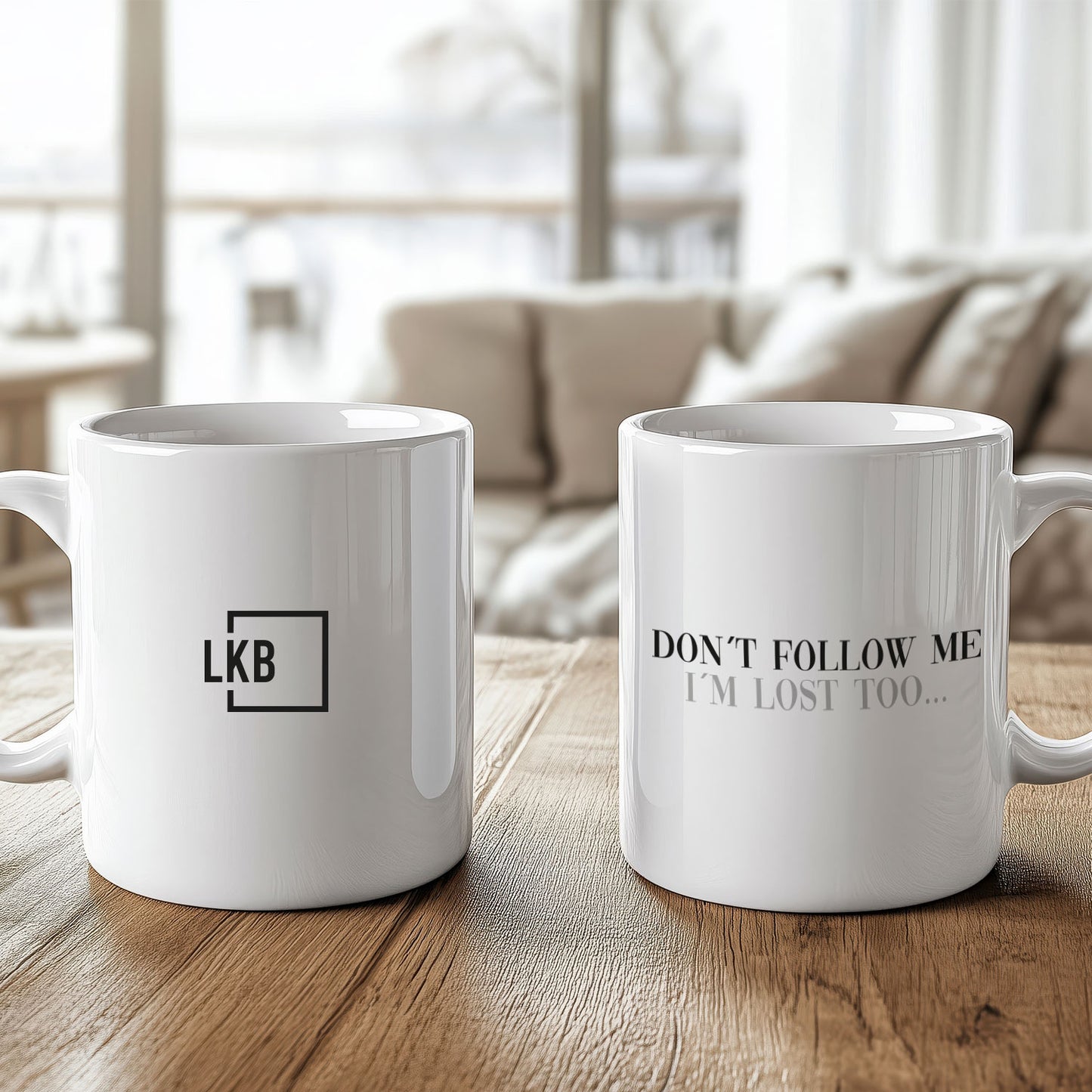 Tasse "Don´t follow me"
