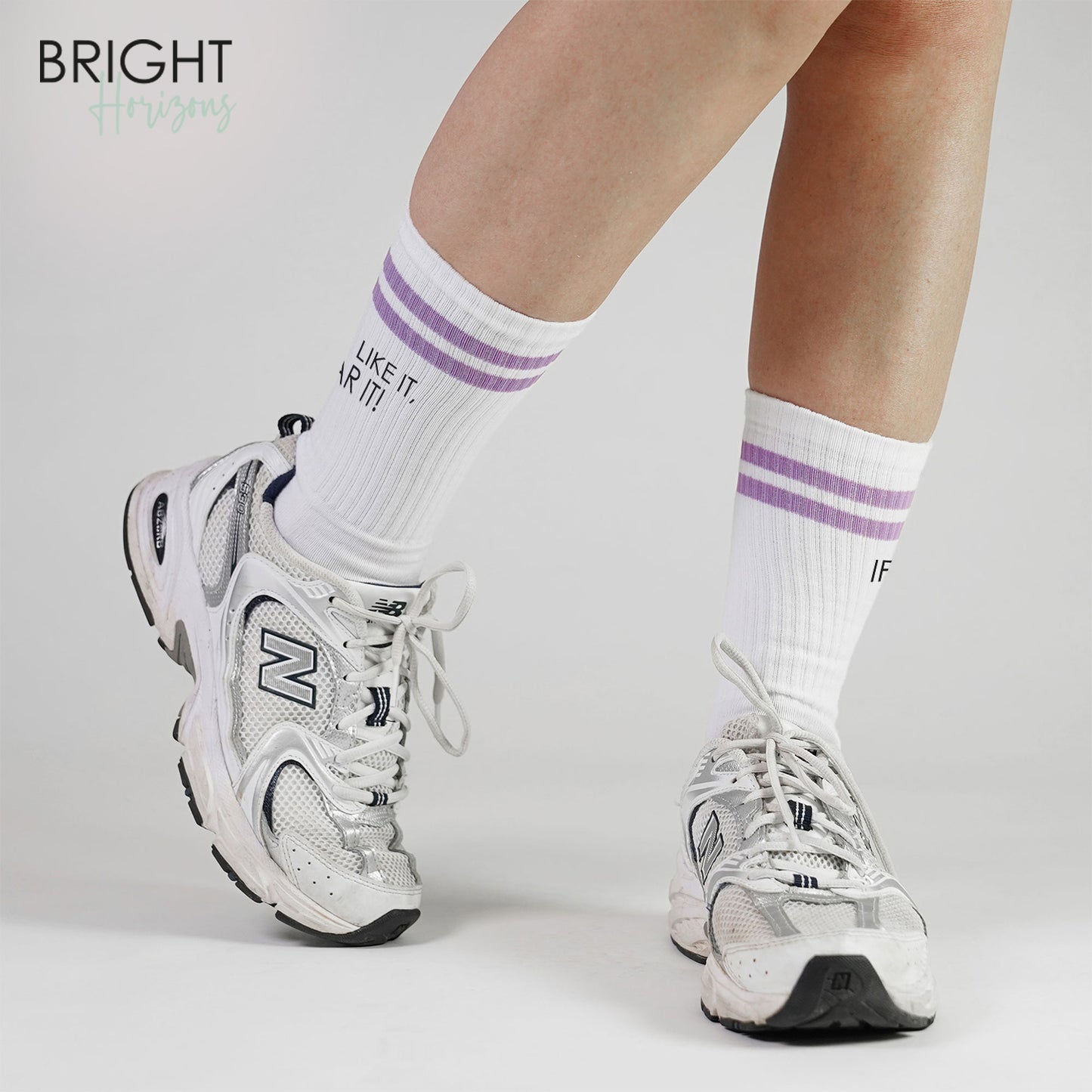 Tennissocke "If you like it"