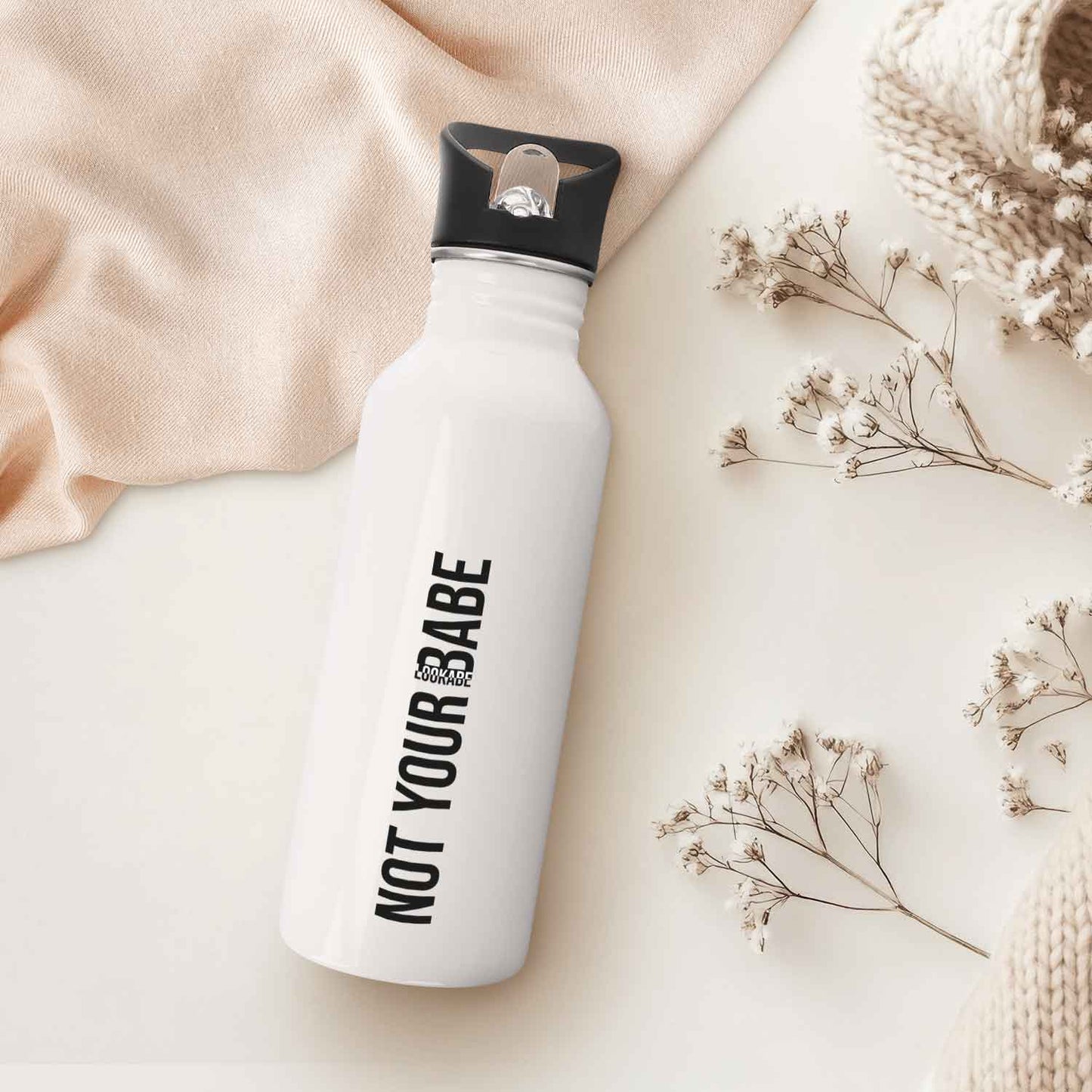 Trinkflasche "Not your babe"