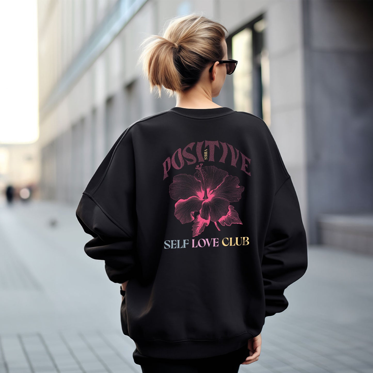 Sweatshirt "Self love club"