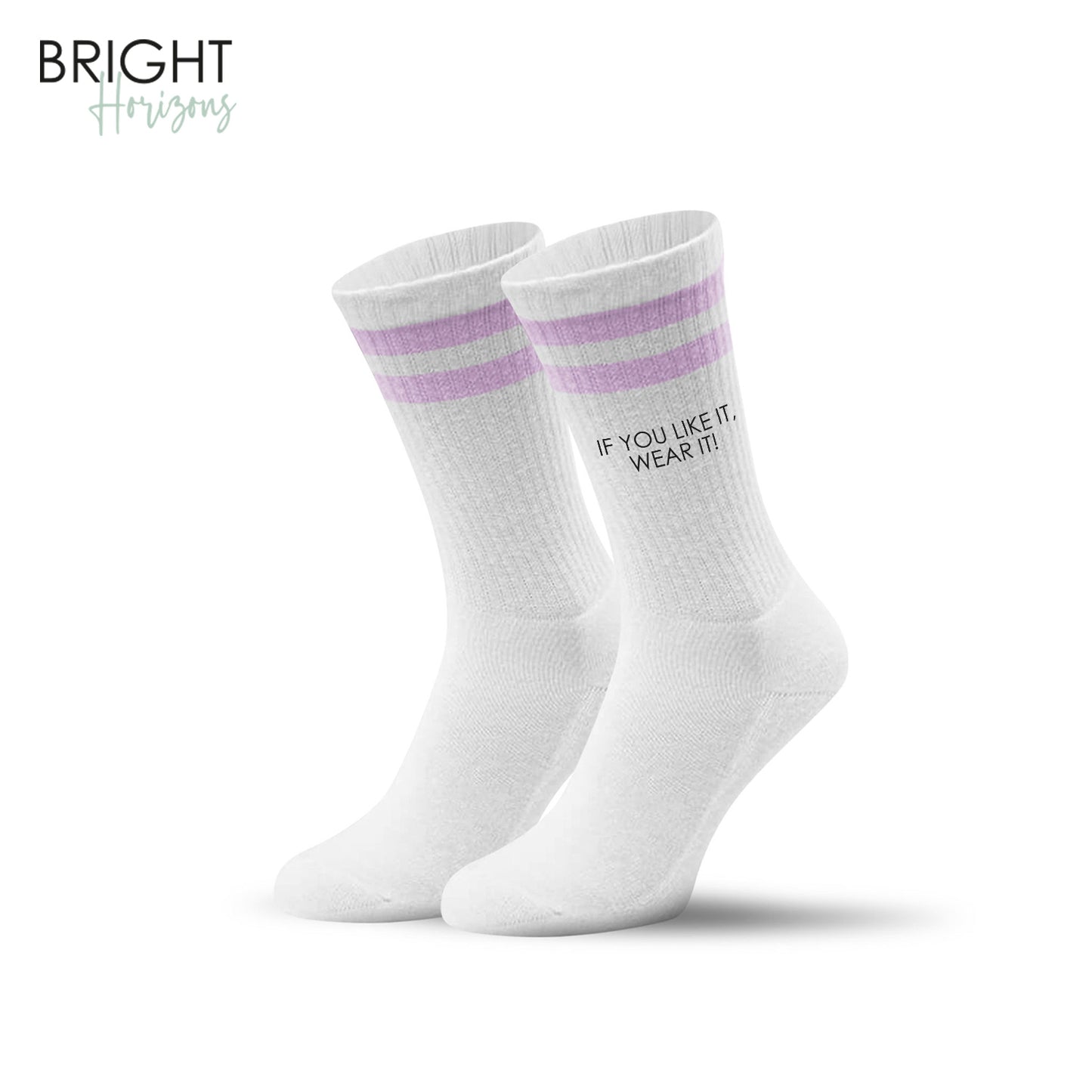 Tennissocke "If you like it"