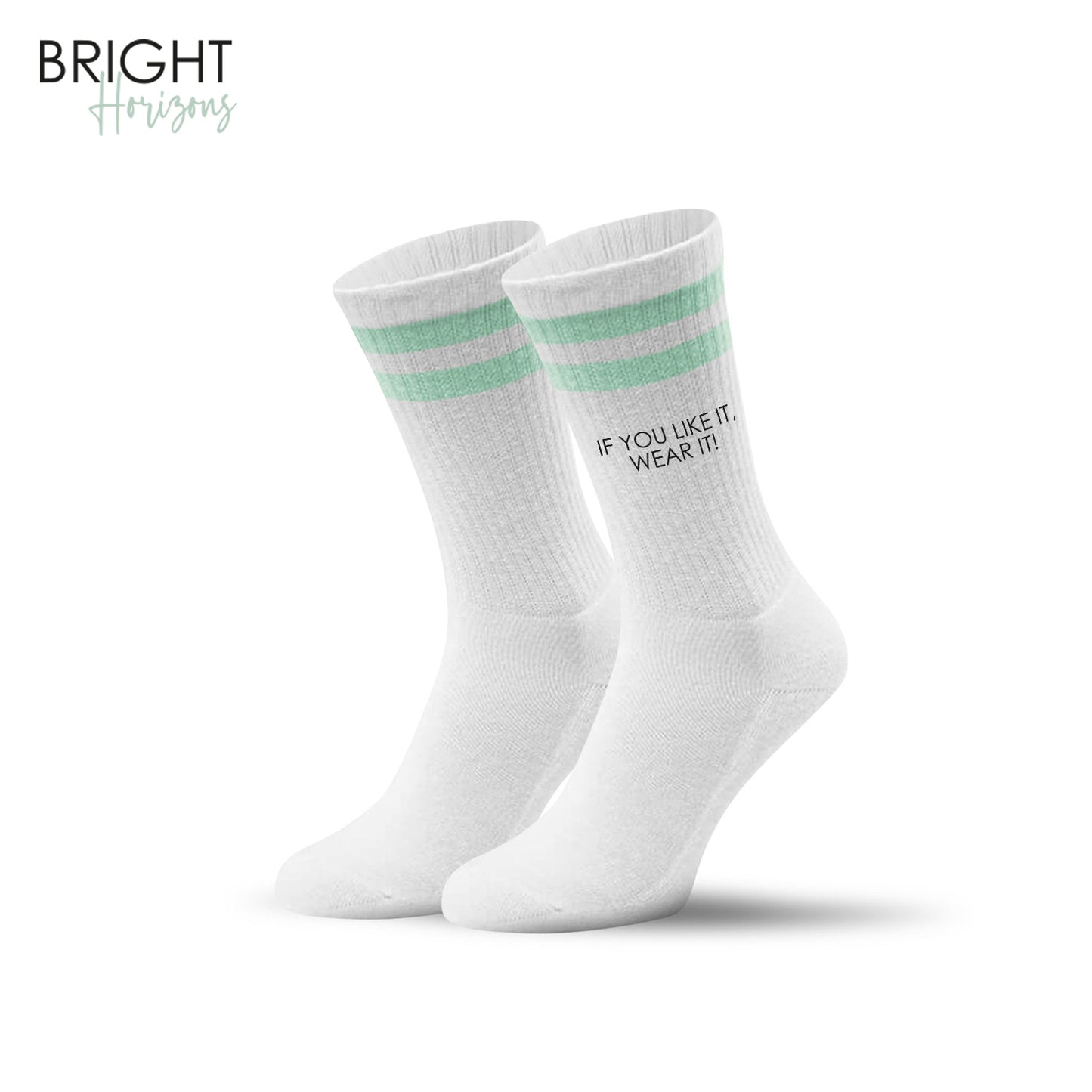 Tennissocke "If you like it"