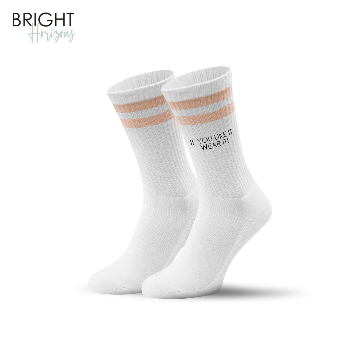 Tennissocke "If you like it"