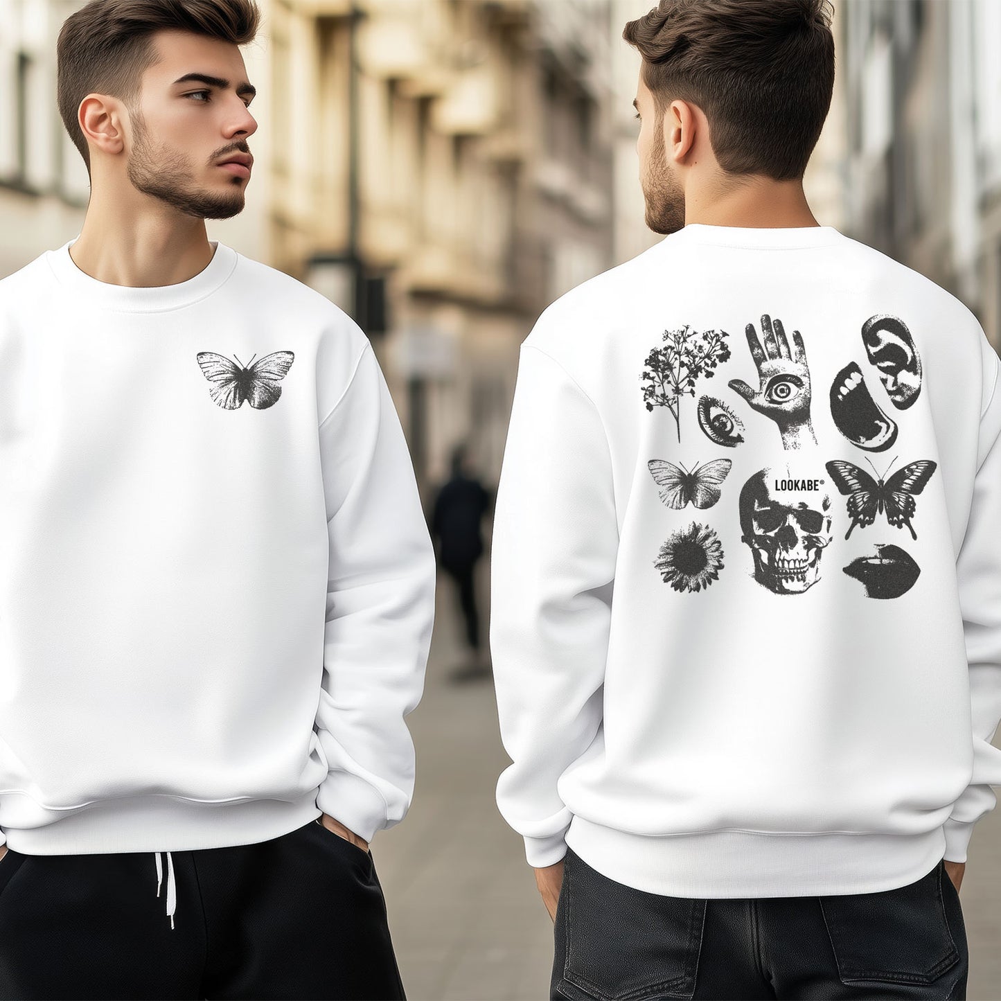 Sweatshirt "Abstract"