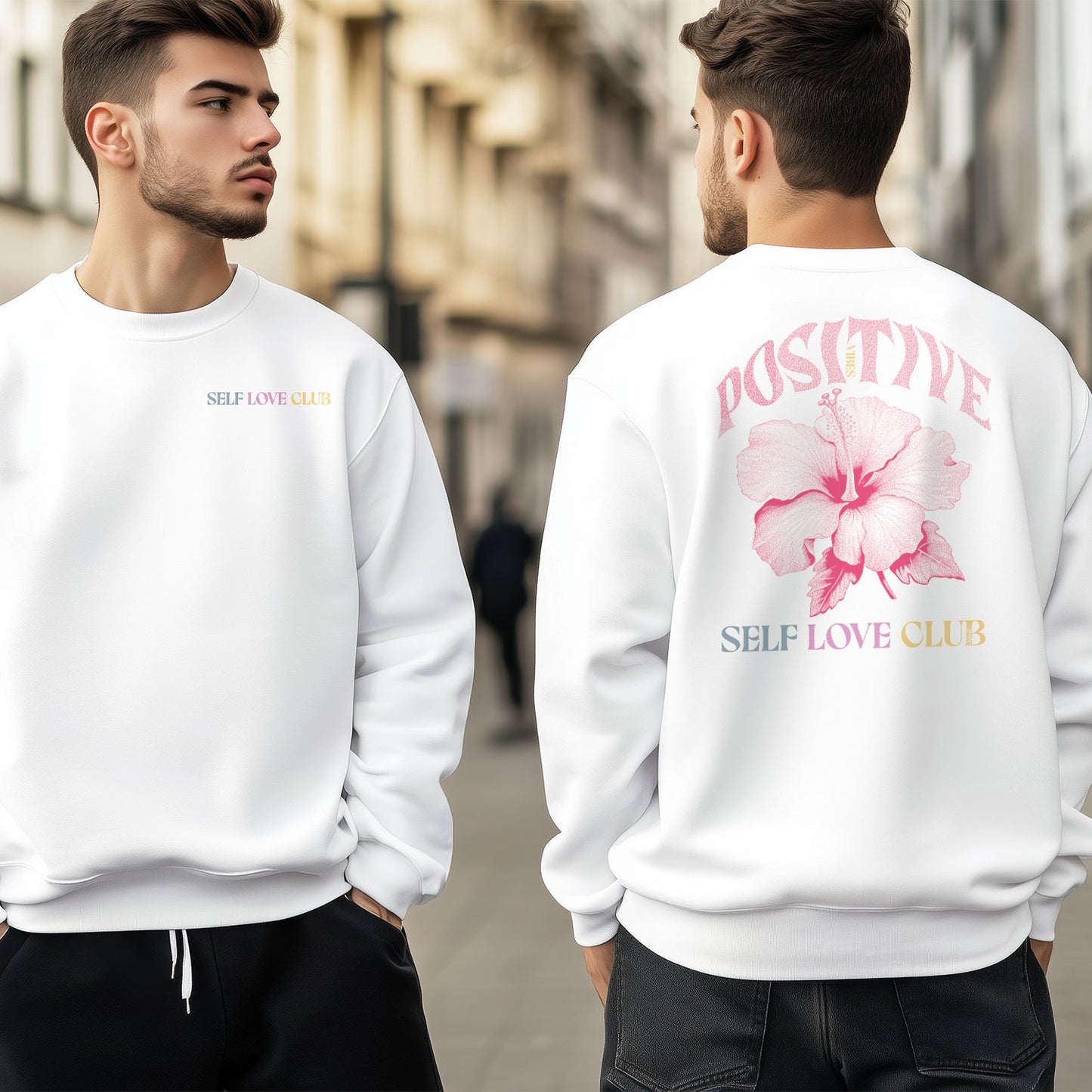 Sweatshirt "Self love club"