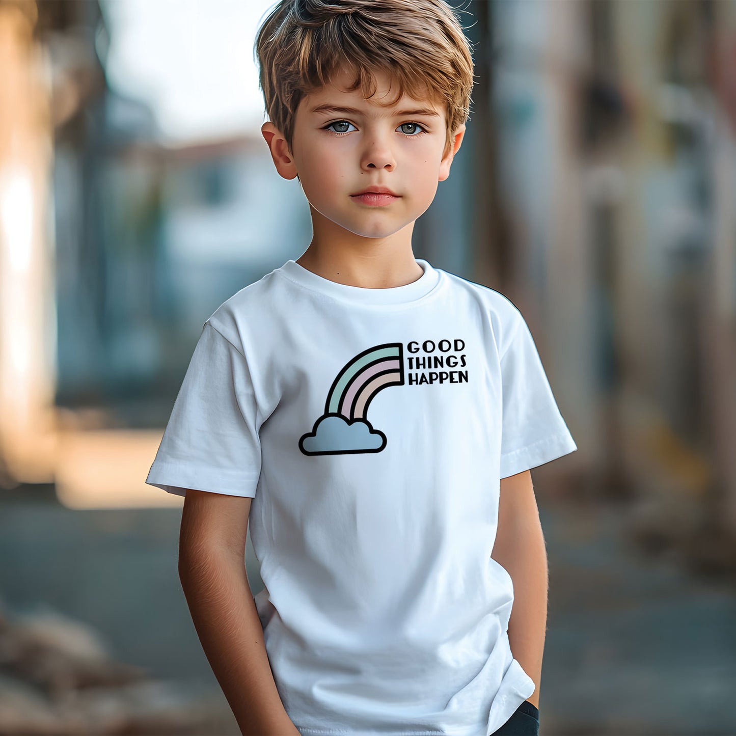 T-Shirt "Good things happen"