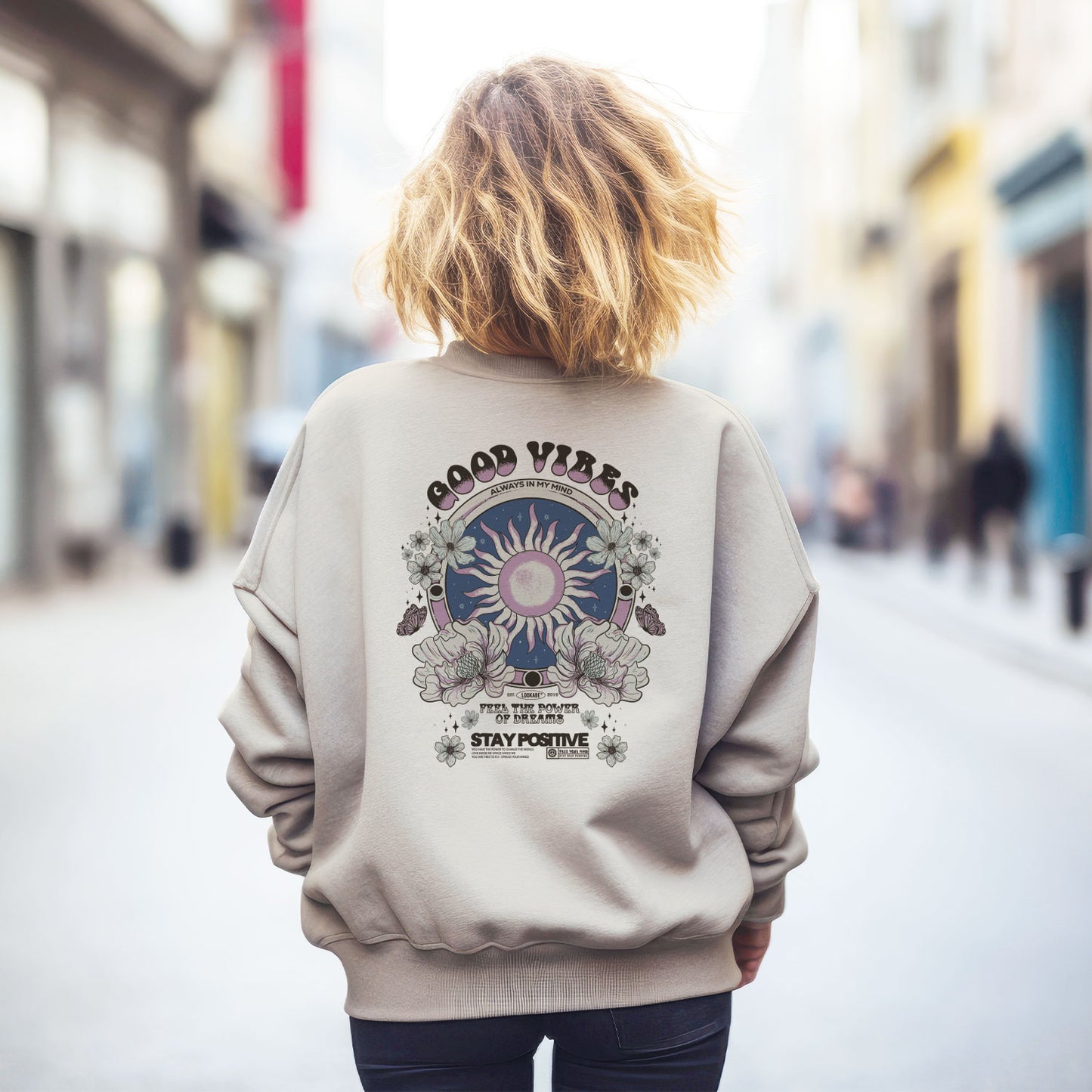 Sweatshirt "Good vibes"