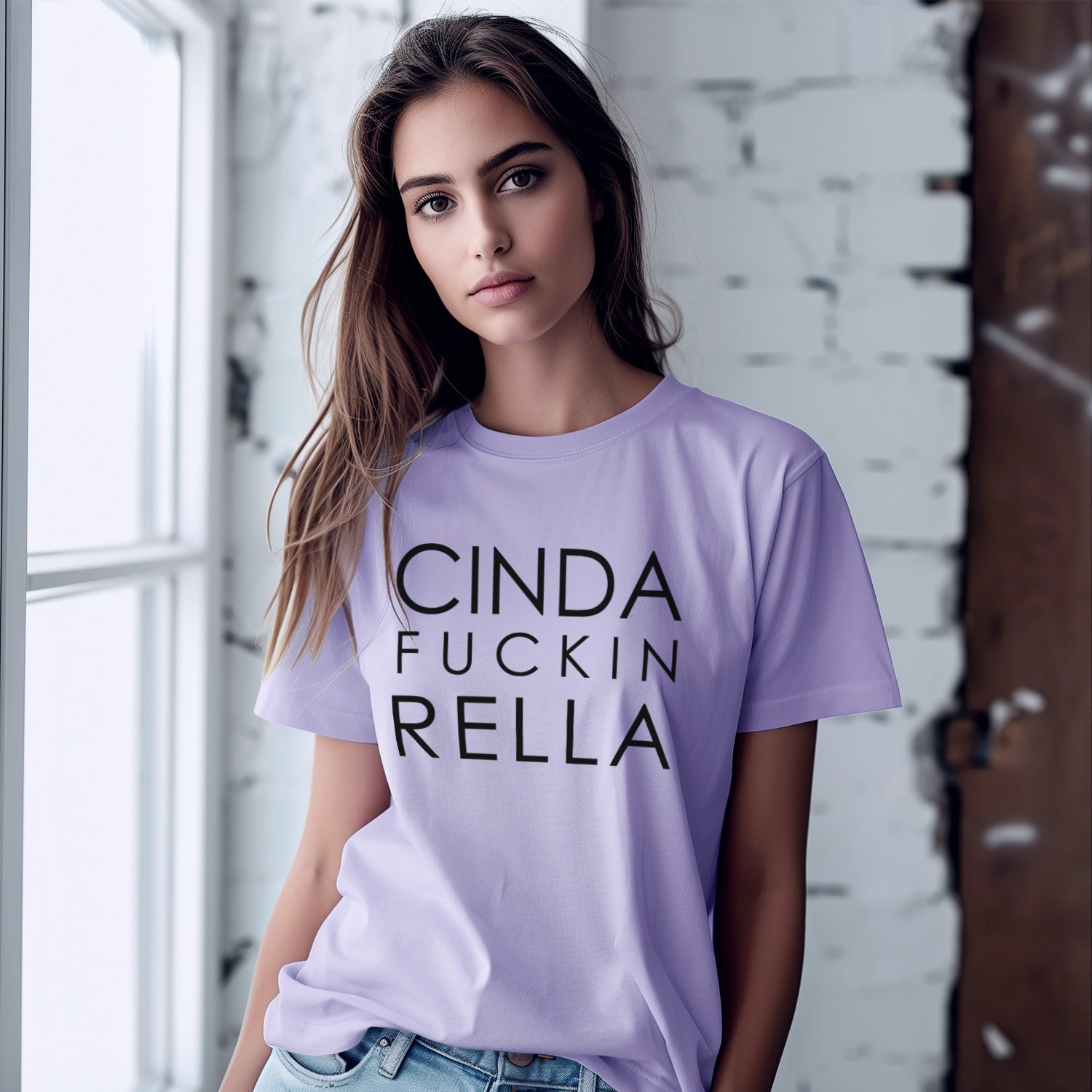 T-Shirt "Cindafuckinrella"