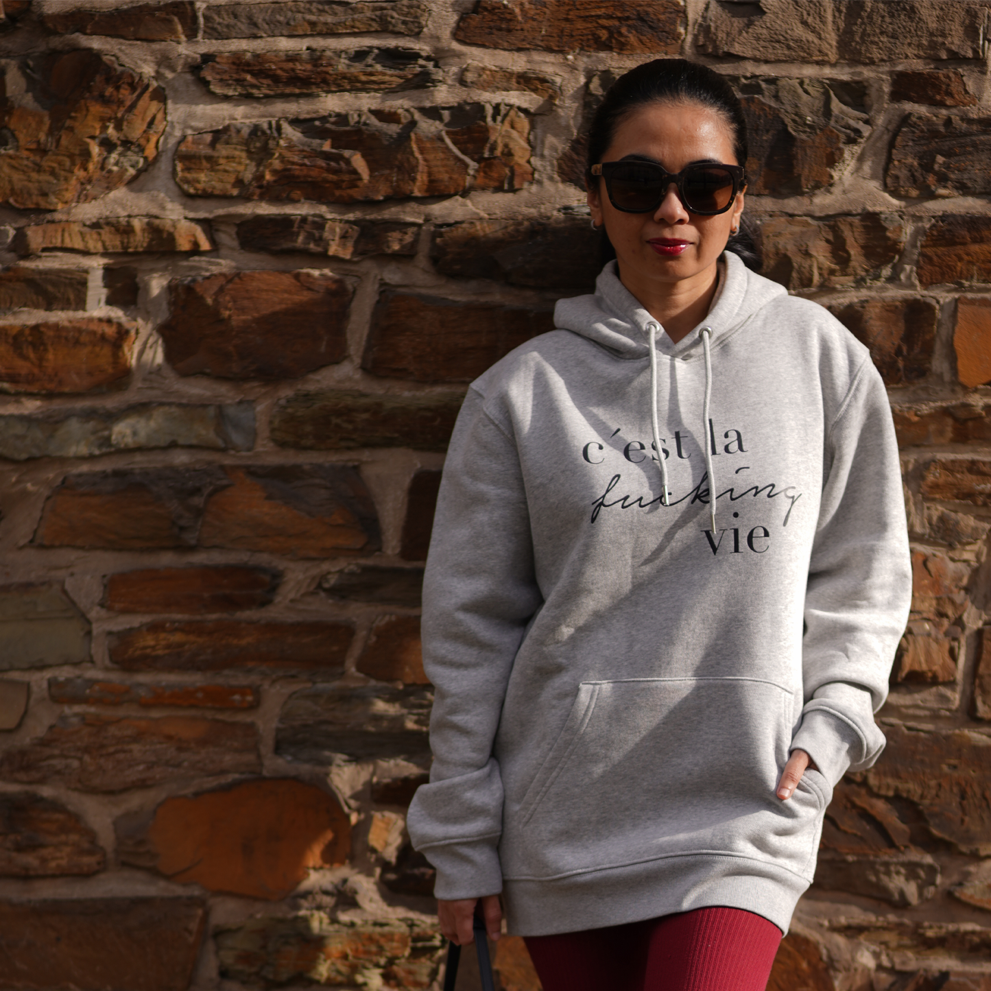 Hoodie "C'est la fucking vie"