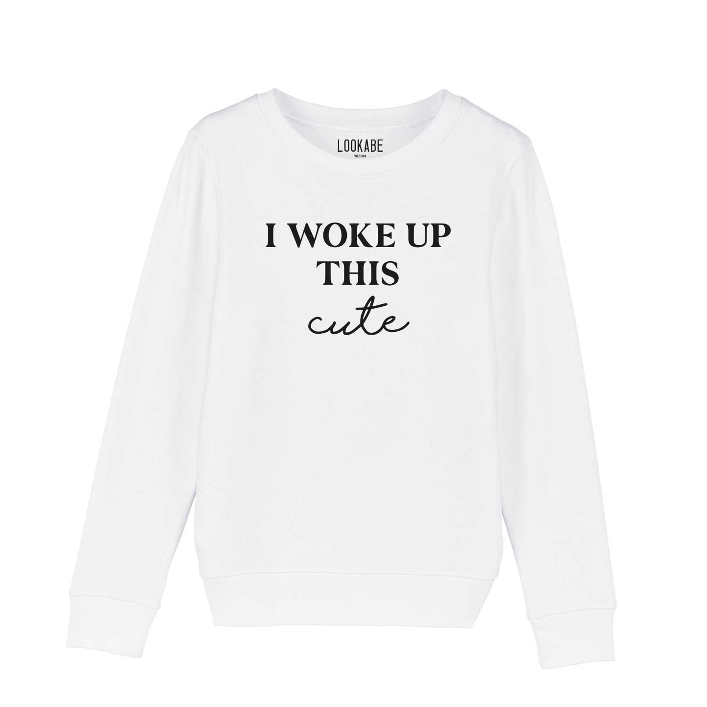 Sweatshirt "Woke up"